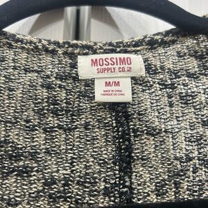Mossimo Black and Cream Sweater